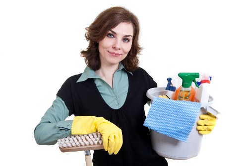 Preparation steps for a deep cleaning service