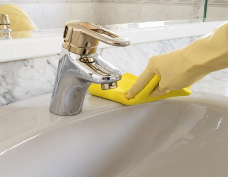 Deep cleaning process for a spotless home